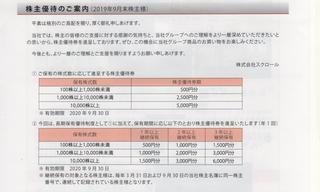 スクロール株主優待2019@ 001.jpg
